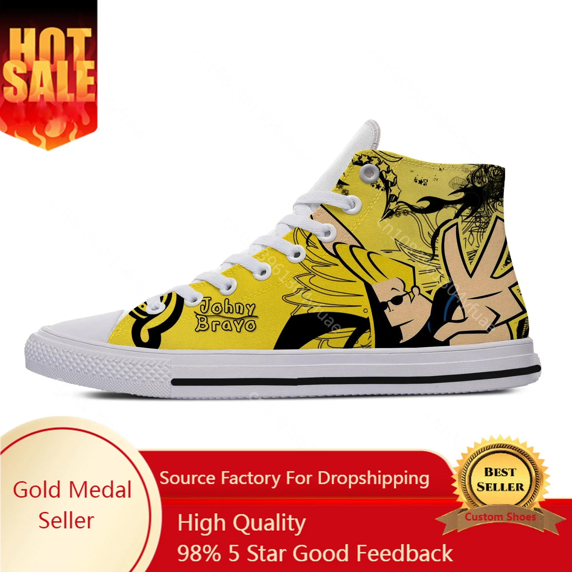 Men Shoes Red - Johnny Bravo Biceps zapatos deportivos Red