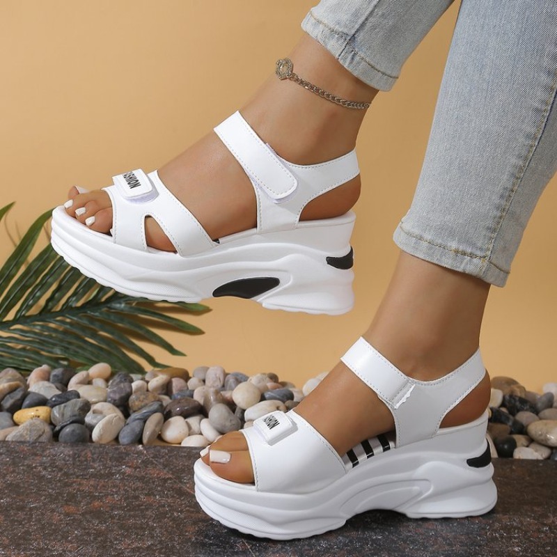 Velcro Strap Sandal - Nuevas Sandalias de Plataforma con Cuña