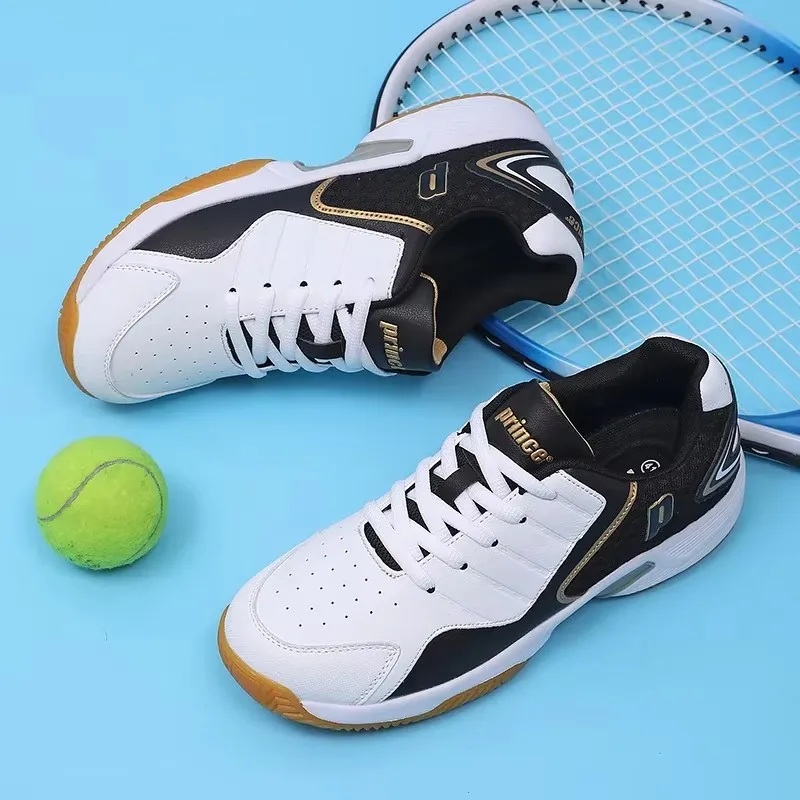 Men'S Shoes Professional - Zapatos profesionales de bádminton de cuero