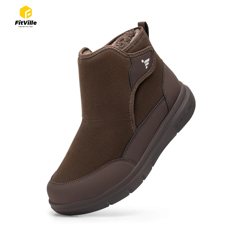 Men'S Shoes With Wide Toe Box - Botas de invierno para diabéticos con