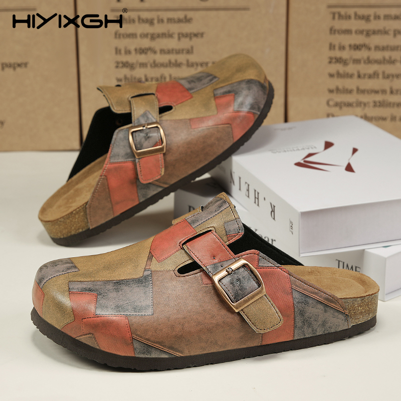 Men'S Shoes Birkenstock - Zapatillas cómodas de cuero de corcho
