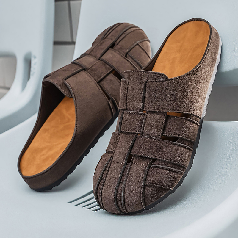 Men'S Shoes Birkenstock - Comwarm Pantuflas de Moda de Gamuza