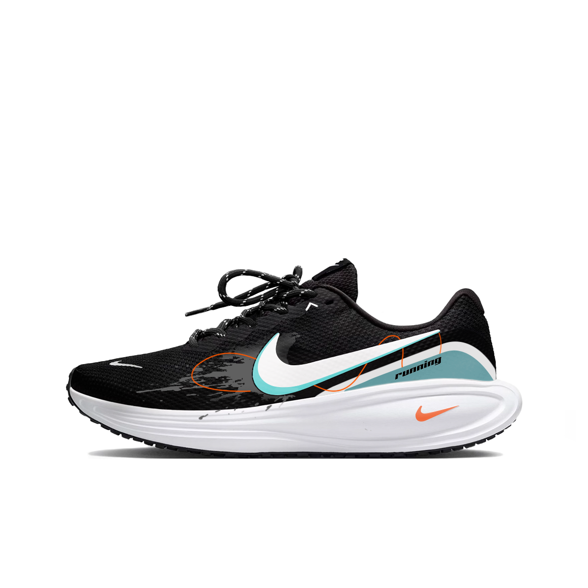 Men'S Shoes Nike Black - Zapatillas de Running Nike REVOLUTION 8