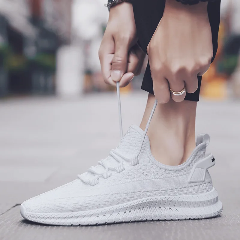 Men Shoes Trainers - Zapatos Tejidos para Hombre 2025, Nueva