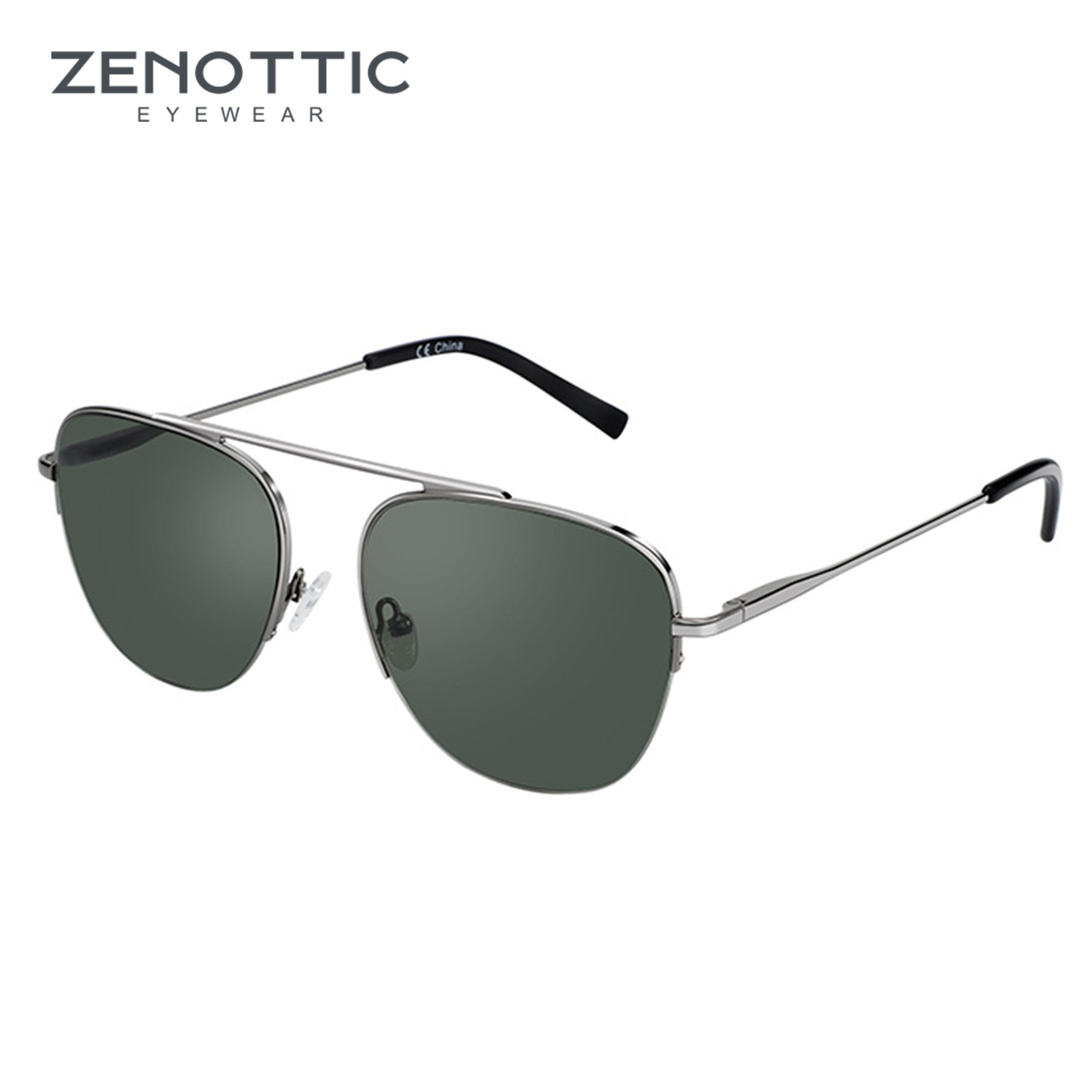 Men Shoes Zegna - ZENOTTIC moda piloto UV400 protección gafas