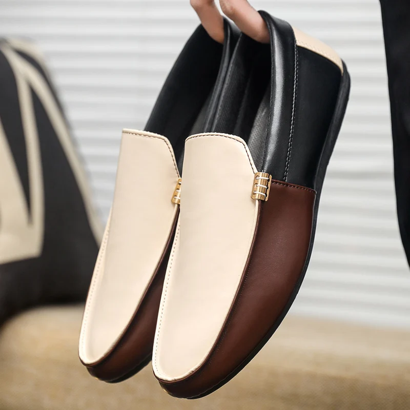 Men'S Shoes Hey Dude - Mocasines de cuero a la moda