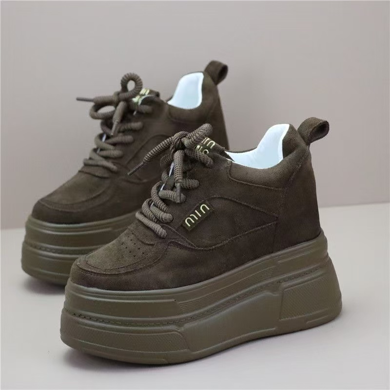 Mesh Trainer Breathable - Zapatillas Deportivas de Plataforma Alta de