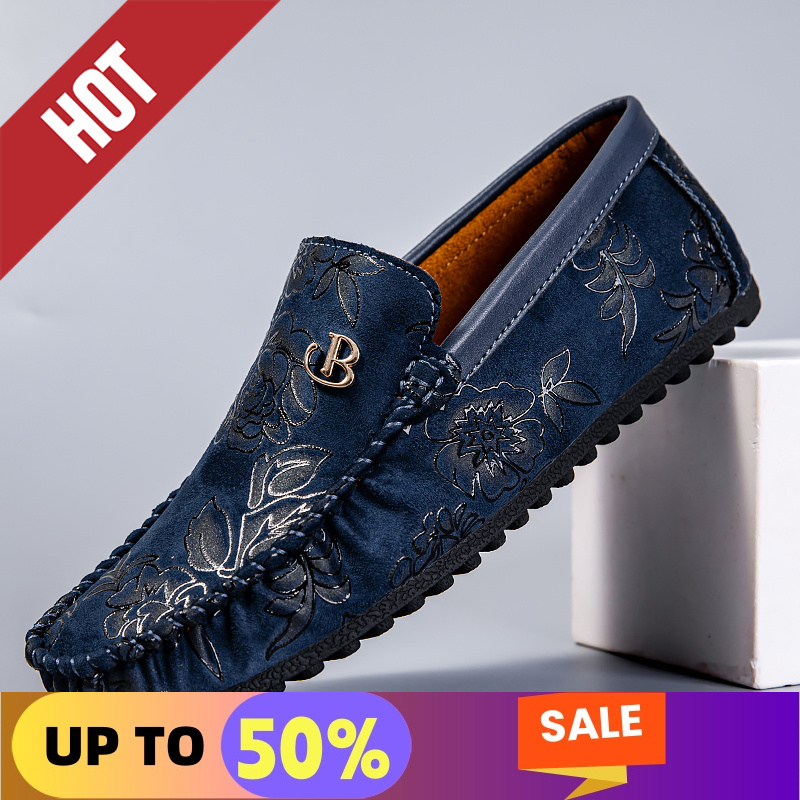 Men'S Shoes Hey Dude - Mocasines de cuero de ocio para
