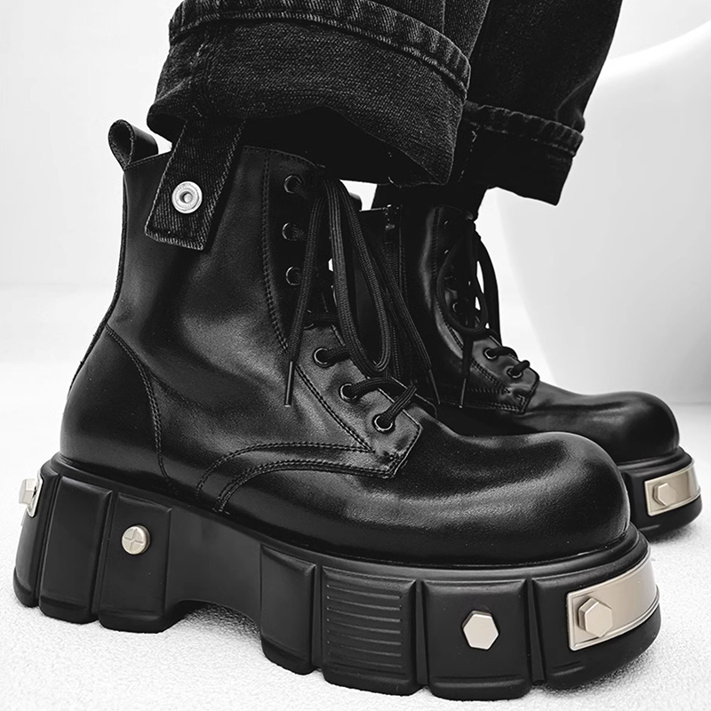Men Shoes Branded - Botas de plataforma alta de diseñador