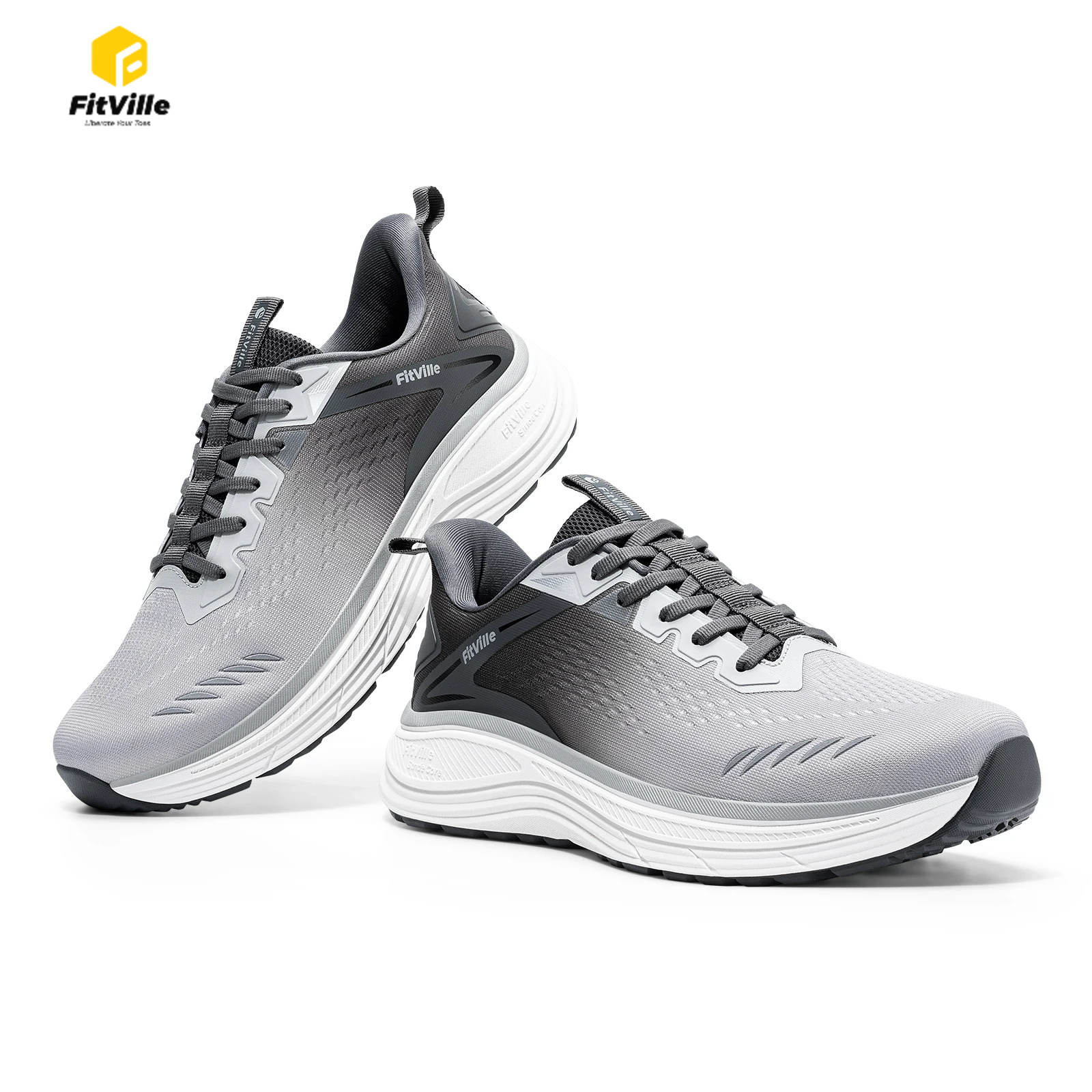 Men'S Shoes For Gym - Zapatillas Deportivas Extra Anchas para Hombre