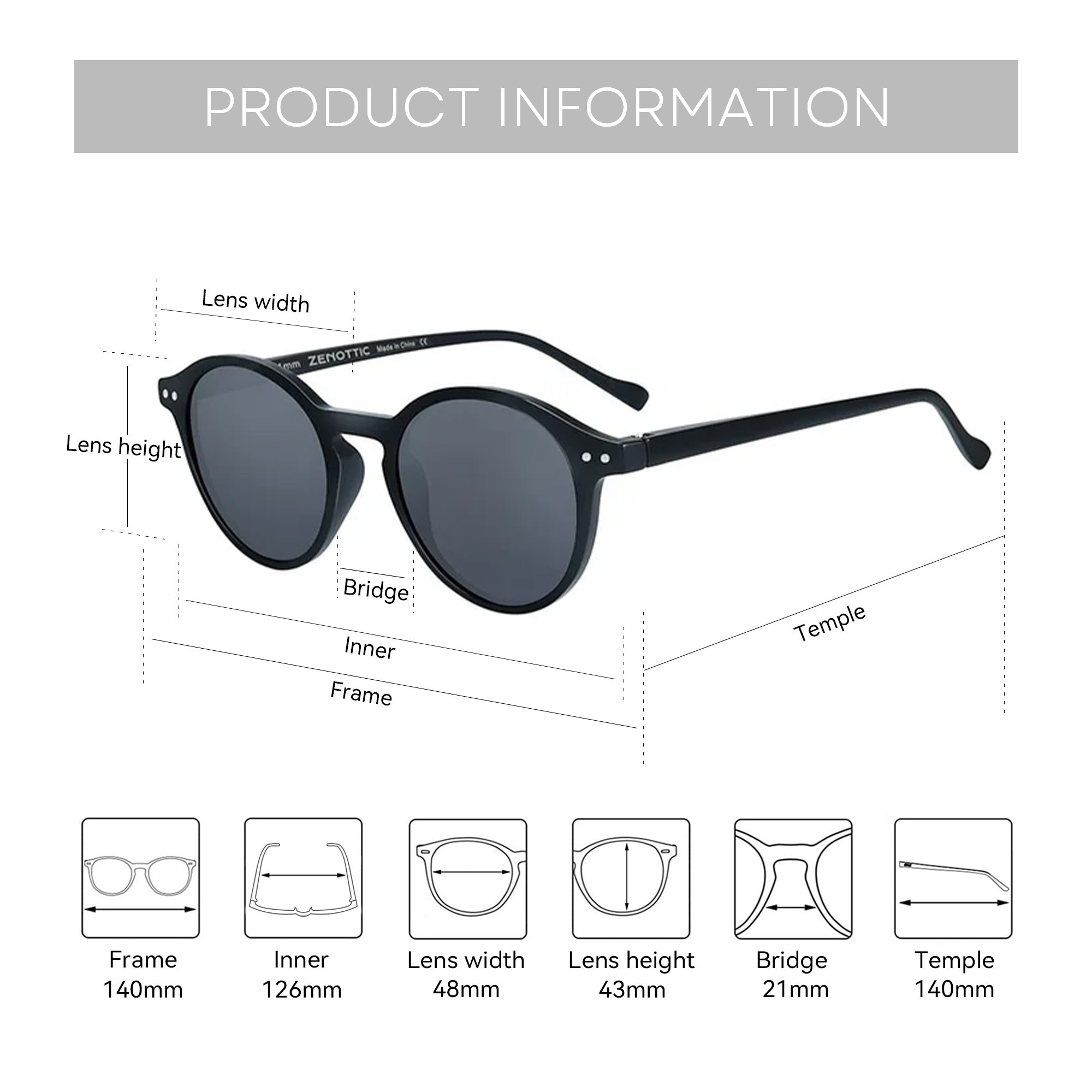 Gafas de Sol Polarizadas Circu - Men Shoes Zegna reseña y precio