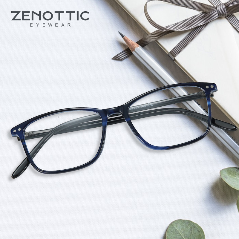 ZENOTTIC gafas graduadas cuadr - Men Shoes Zegna reseña y precio