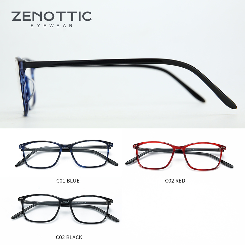 ZENOTTIC gafas graduadas cuadr - Men Shoes Zegna reseña y precio