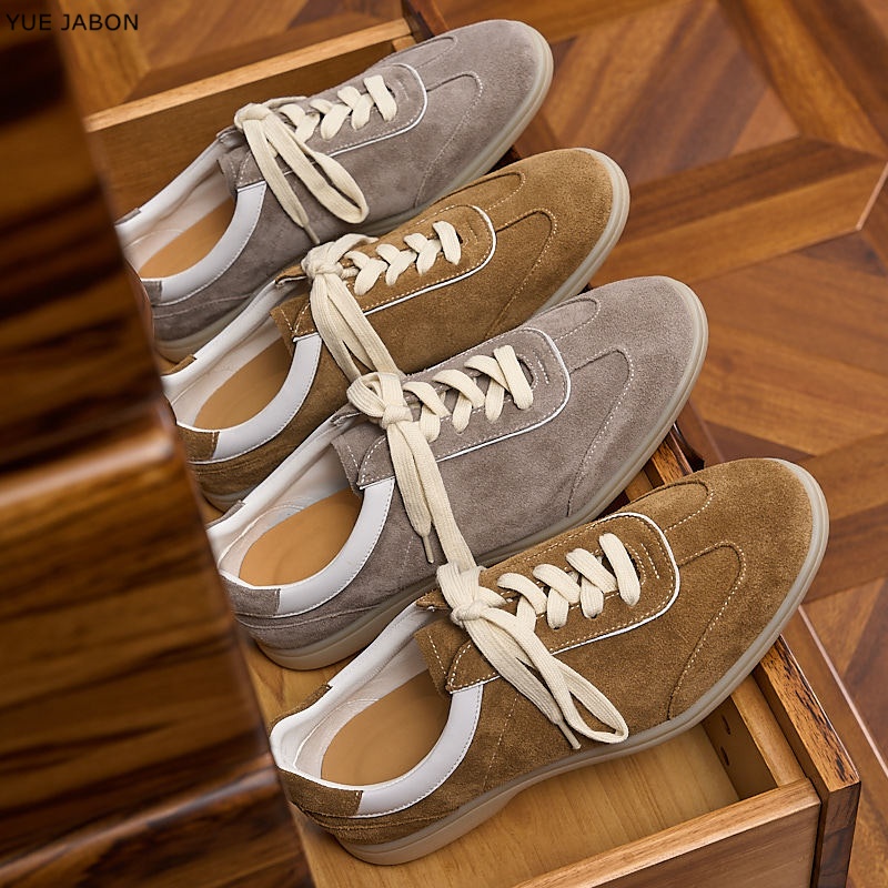 Zapatos Agan de cuero genuino  - Men Shoes Trainers reseña y precio
