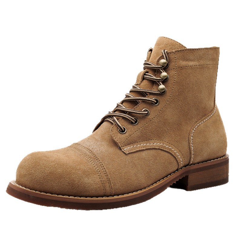 Botas de Motociclista Vintage  - Men Shoes Red reseña y precio