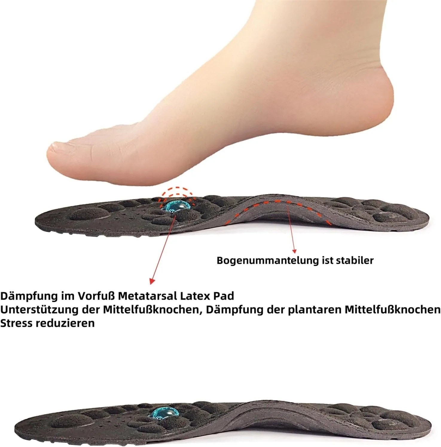 Plantillas magnéticas cómodas  - Men Shoes Outlet reseña y precio
