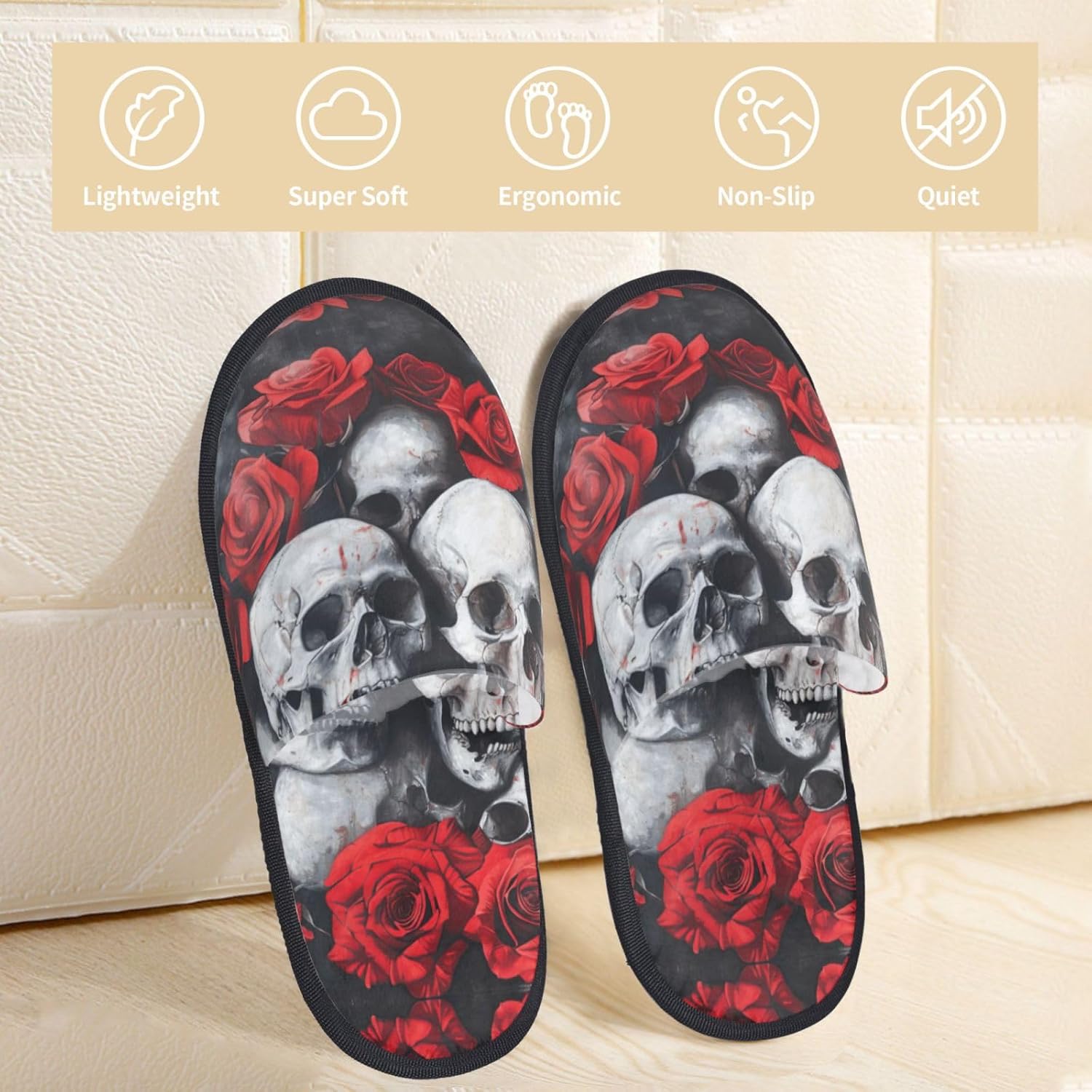 Zapatillas peludas con estampa - Men Shoes Red reseña y precio