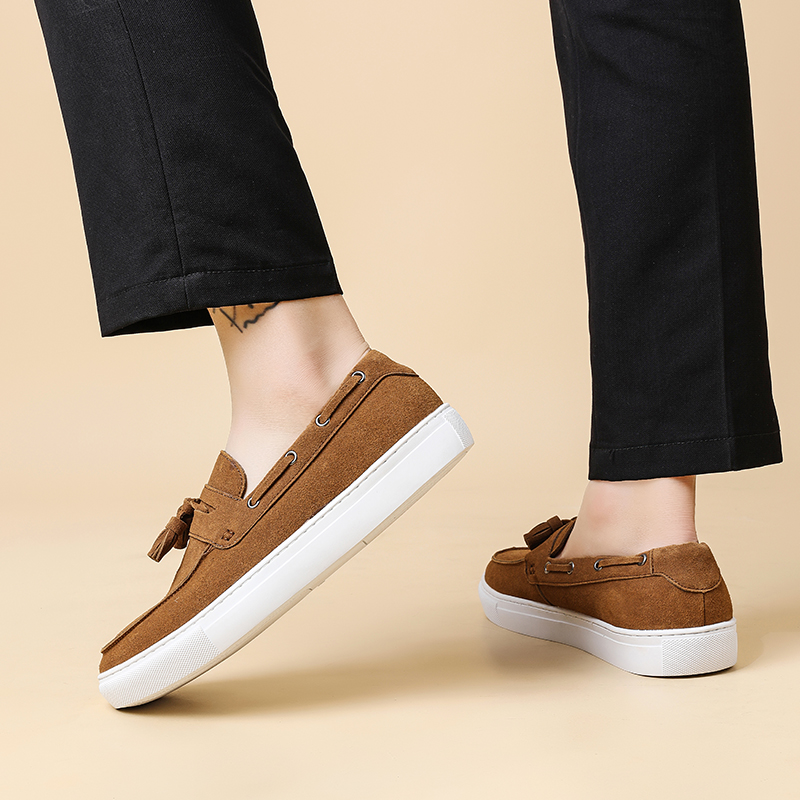 Mocasines Clásicos de Ante con - Men'S Shoes Hey Dude reseña y precio