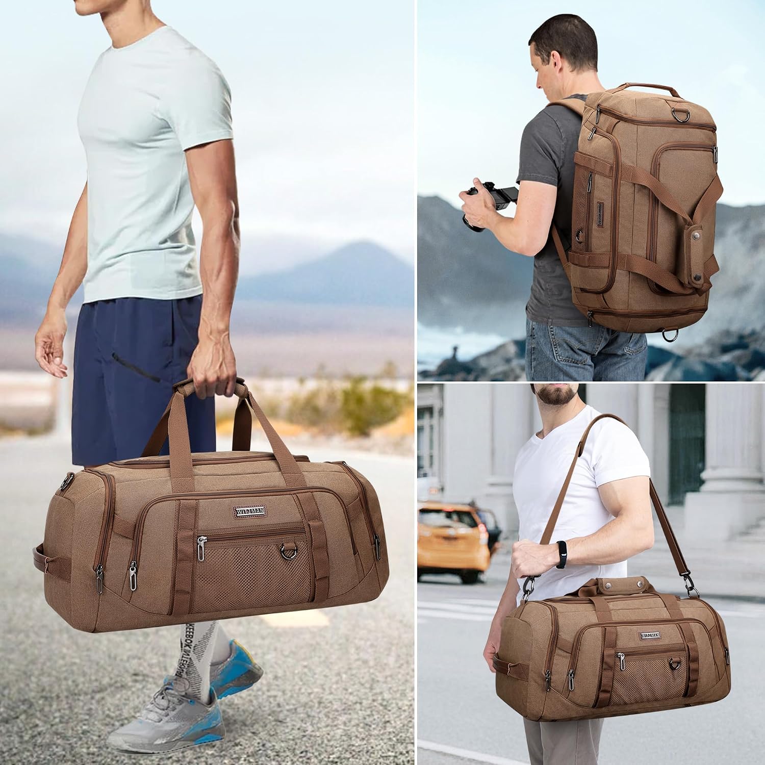 Bolsa de Lona para Hombre 3 en - Men'S Shoes For Gym reseña y precio