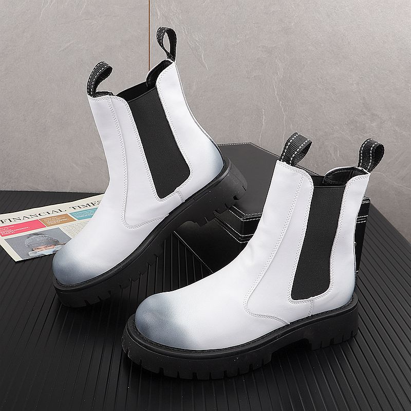 Botas de cuero genuino de lujo - Men Shoes Branded reseña y precio