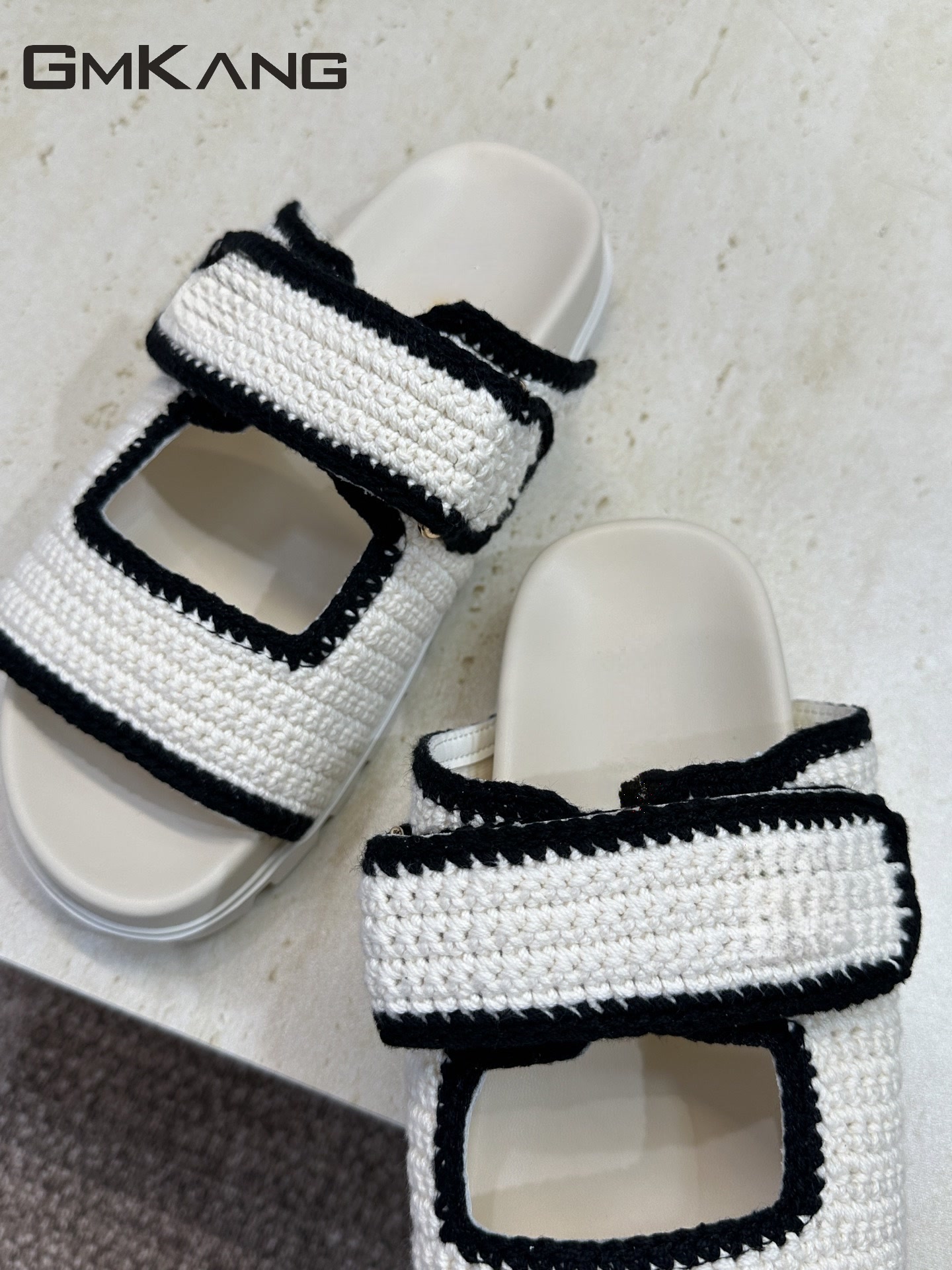 Sandalias de Plataforma Tejida - Velcro Strap Sandal reseña y precio