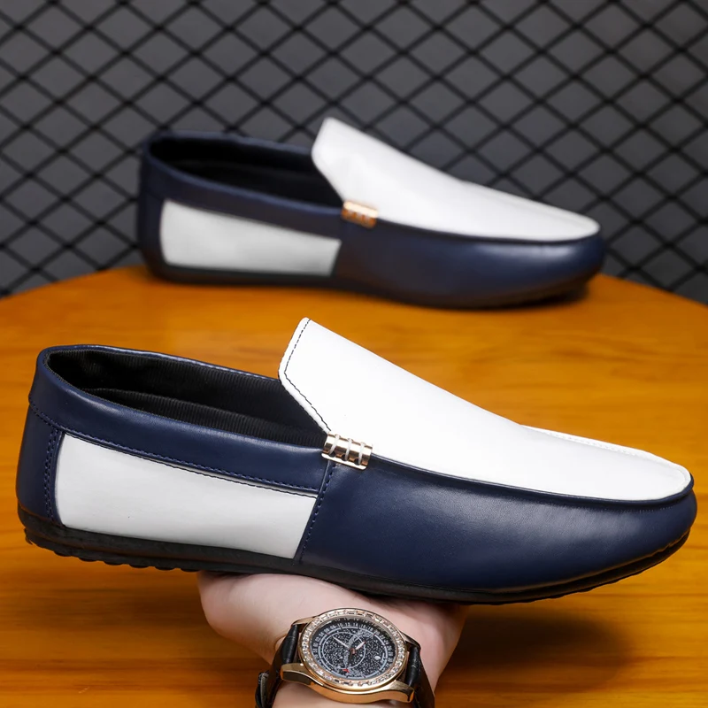 Mocasines de cuero a la moda p - Men'S Shoes Hey Dude reseña y precio