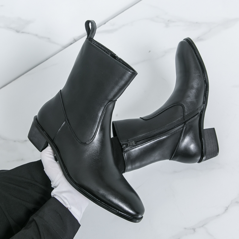 Nuevas Botas Largas Chelsea de - Men Shoes Branded reseña y precio