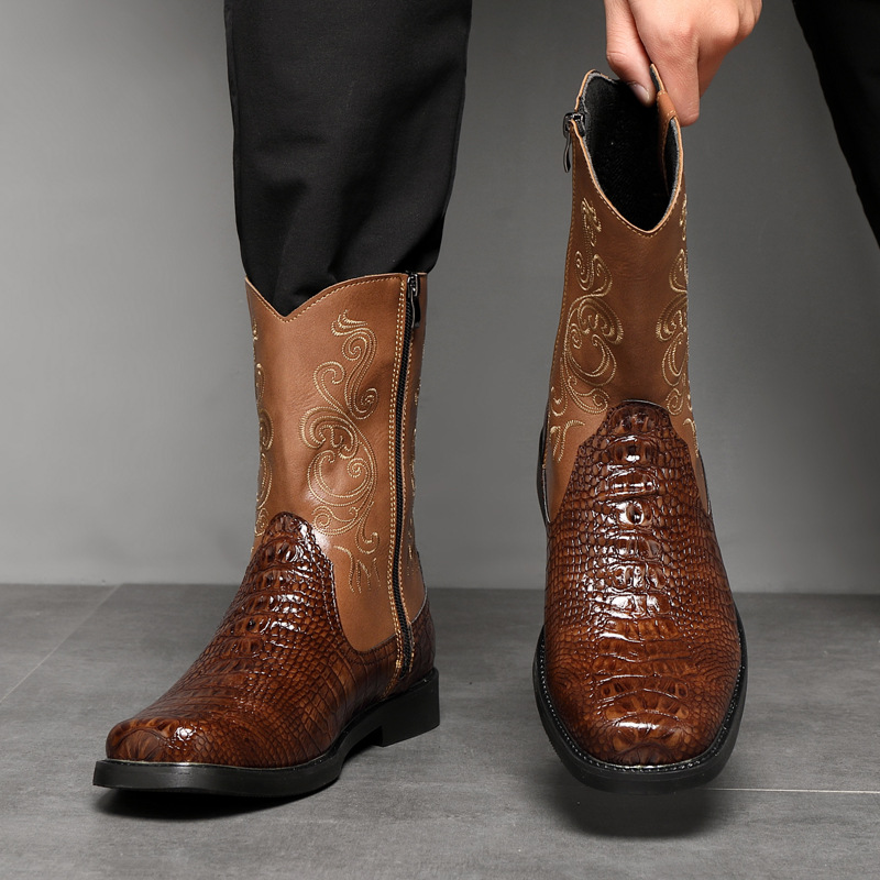 Botas de vaquero altas y ancha - Men'S Shoes With Wide Toe Box reseña y precio