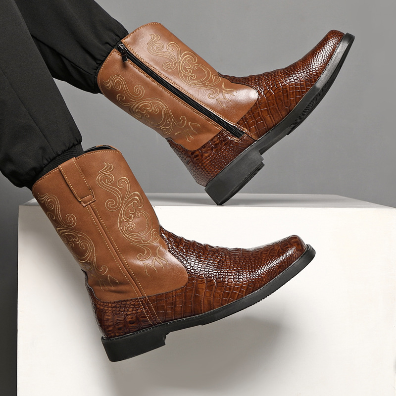 Botas de vaquero altas y ancha - Men'S Shoes With Wide Toe Box reseña y precio