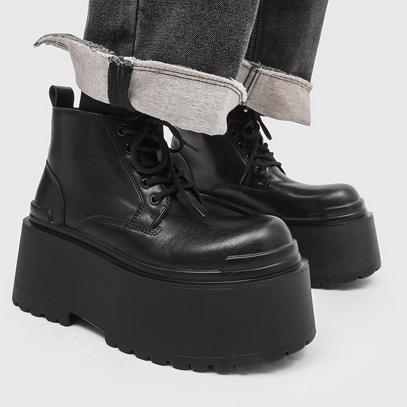 Botas informales con plataform - Men Shoes Branded reseña y precio