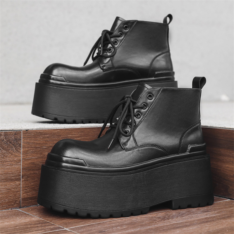 Botas informales con plataform - Men Shoes Branded reseña y precio