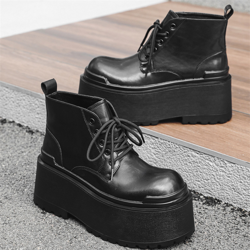 Botas informales con plataform - Men Shoes Branded reseña y precio