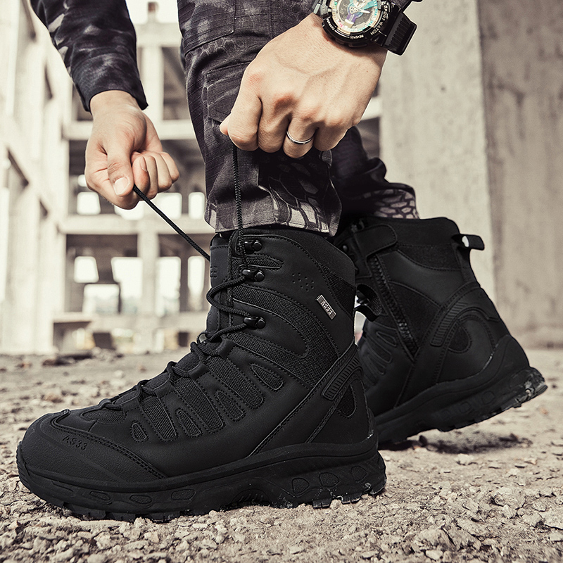 Botas tácticas para hombre con - Men Shoes Branded reseña y precio