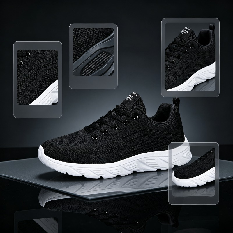 Zapatillas deportivas de punto - Men'S Shoes For Gym reseña y precio